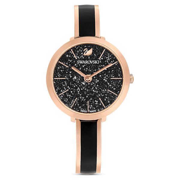 Swarovski Crystalline rozé fekete óra 5580530