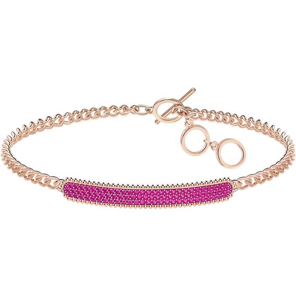 Swarovski Rozé karkötő rózsaszín swarovski kristályokkal 5390255