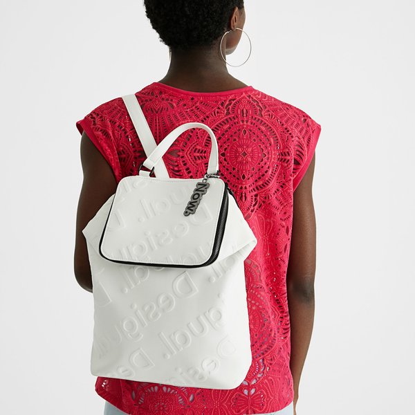Desigual Colorama loen fehér hátizsák 21SAKP12-1000