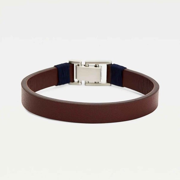 Tommy Hilfiger Barna bőr karkötő logóval 2790227S
