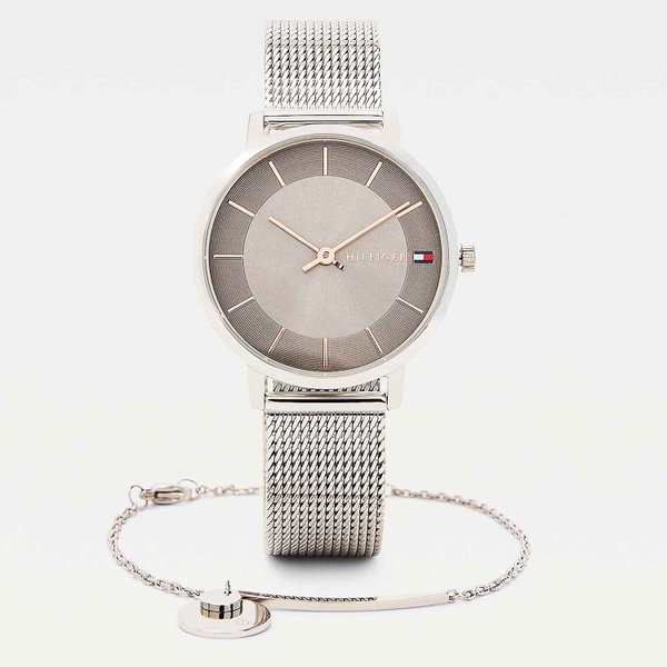 Tommy Hilfiger Pippa ezüst női óra karkötő szett 2770092