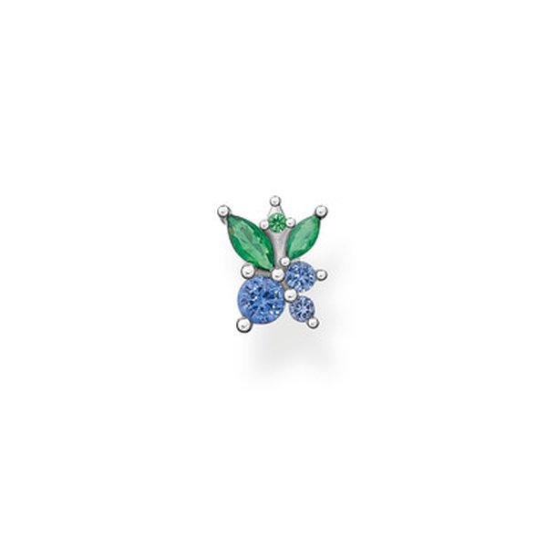 Thomas Sabo Fél pár ezüst áfonya formájú fülbevaló színes kövekkel H2192-699-7