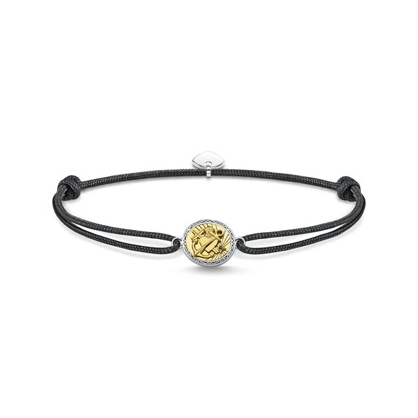 Thomas Sabo Csomózott textil karkötő hit remény szeretet medállal LS116-543-11-L22