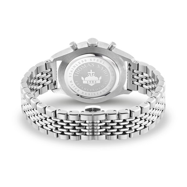 Thomas Sabo Rebel at heart chronograph férfi óra WA0375-201-203 mm