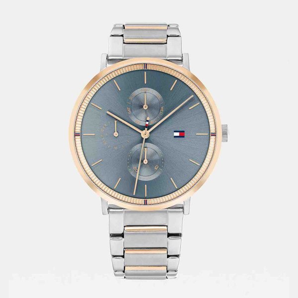 Tommy Hilfiger Jenna ezüst rozé színű női óra 1782298