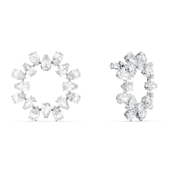 Swarovski Millenia ezüst színű fülbevaló kristályokkal 5601509