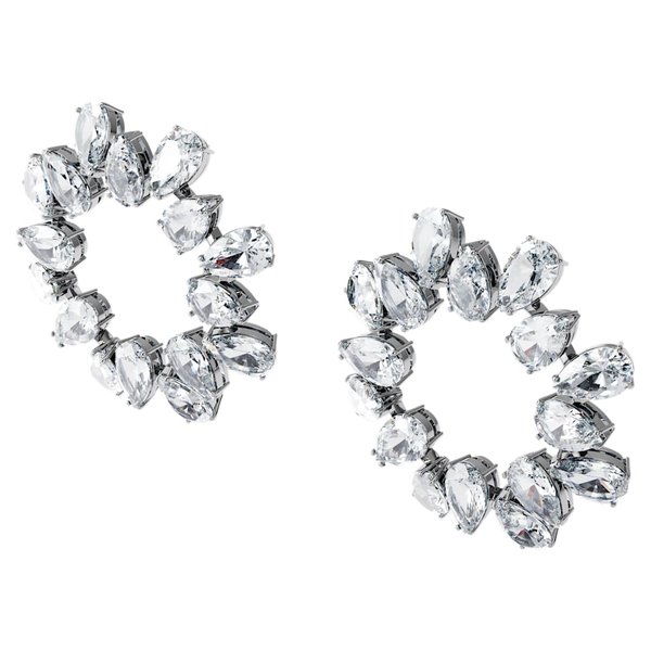 Swarovski Millenia ezüst színű fülbevaló kristályokkal 5601509