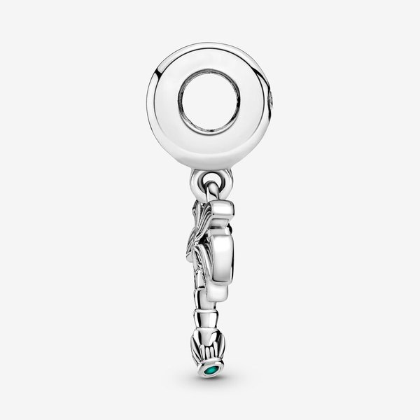Pandora ékszer Pálmafa függő ezüst charm kristállyal 799438C01