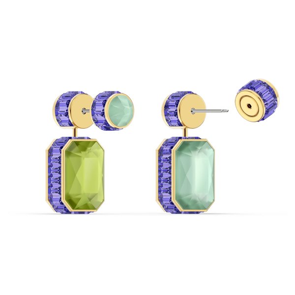 Swarovski Orbita aszimmetrikus fülbevaló színes kristállyal 5600519