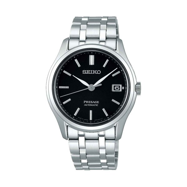 Seiko Presage Zen garden automata férfi óra fekete számlappal SRPD99J1