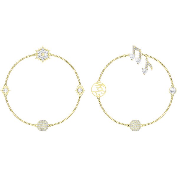 Swarovski Remix arany színű karkötő szett 5512434