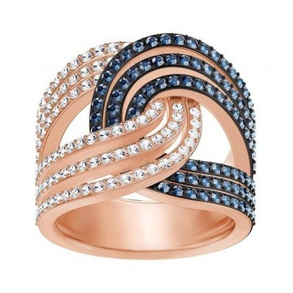 Swarovski Lemon rozé gyűrű 