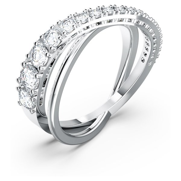 Swarovski Twist rows gyűrű swarovski kristályokkal 