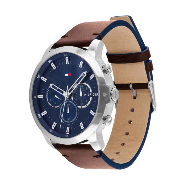 Tommy Hilfiger Jameson barna bőrszíjas férfi óra 1791797