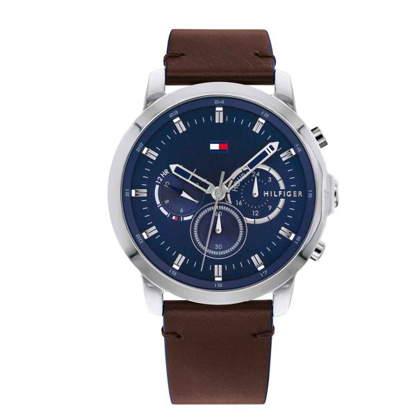 Tommy Hilfiger Jameson barna bőrszíjas férfi óra 1791797