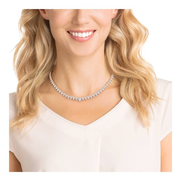 Swarovski Lima rozé nyaklánc kristályokkal 5379020