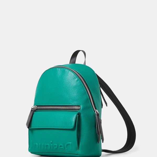 Desigual Embossed half mombosa zöld mini hátizsák 21WAKP16-4011