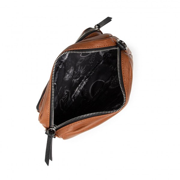 Desigual Embossed half cambridge barna mini táska 21WAXPAX-6015