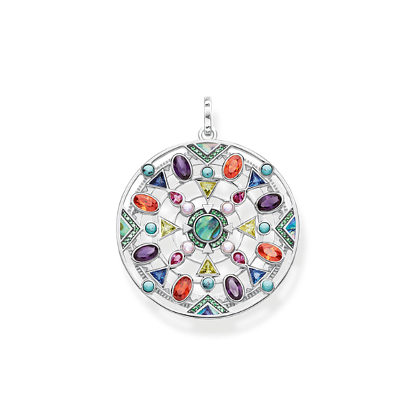 Thomas Sabo Amulett ezüst medál színes kövekkel PE828-994-7