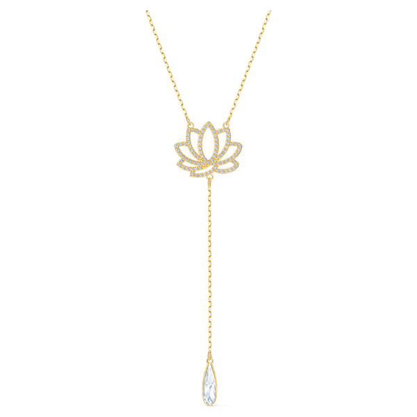 Swarovski Symbolic lotus arany színű nyaklánc 5521468