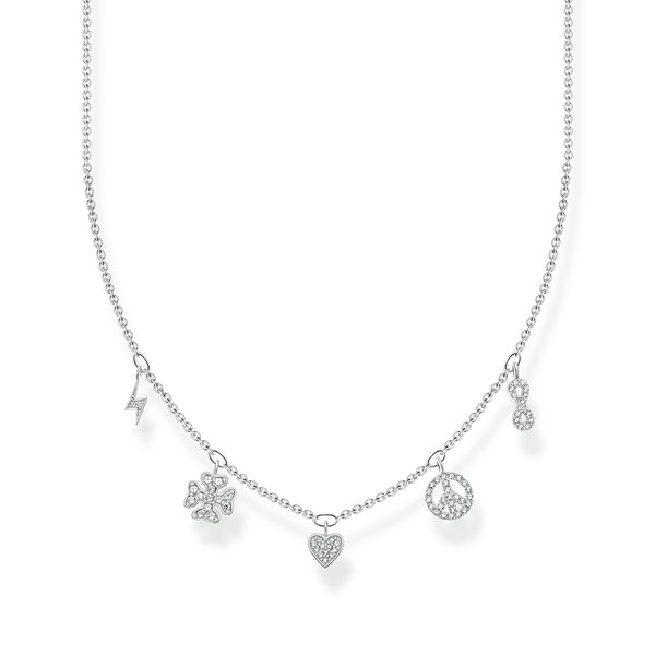 Thomas Sabo Ezüst nyaklánc szimbólumokkal KE2123-051-14-L42