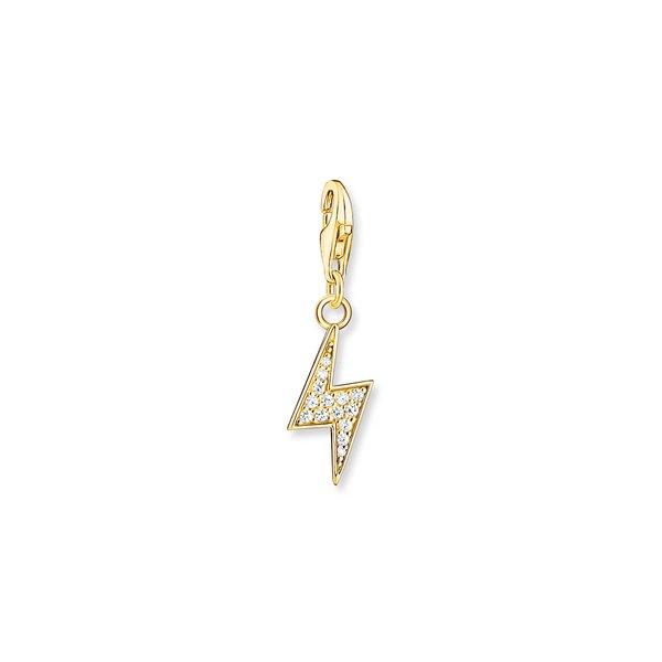 Thomas Sabo Aranyozott ezüst villám charm 1882-414-14