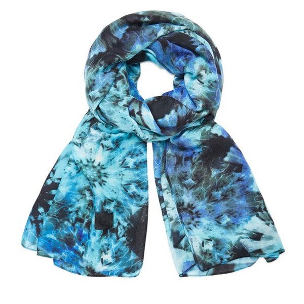 Desigual Samara multi kék rectangle sál 21WAWA02-5000