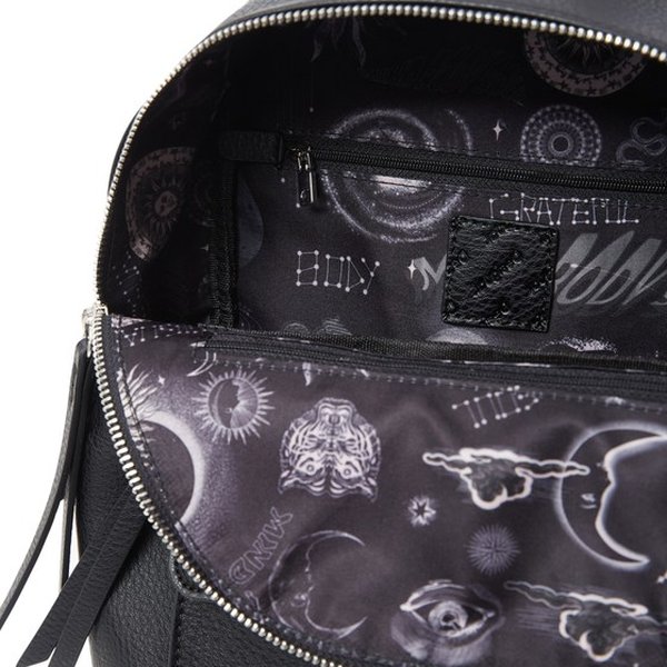 Desigual Embossed half mombosa fekete mini hátizsák 21WAKP16-2000