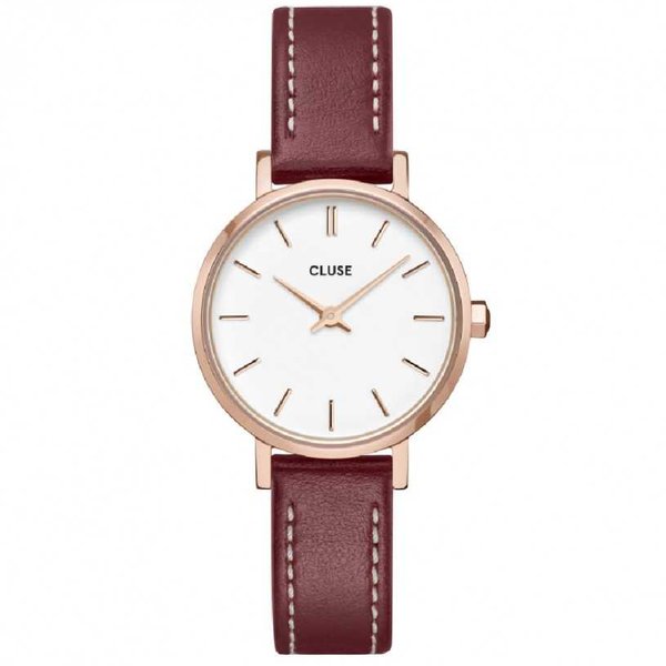 Cluse Boho chic petite bordó rozé női óra CW10504