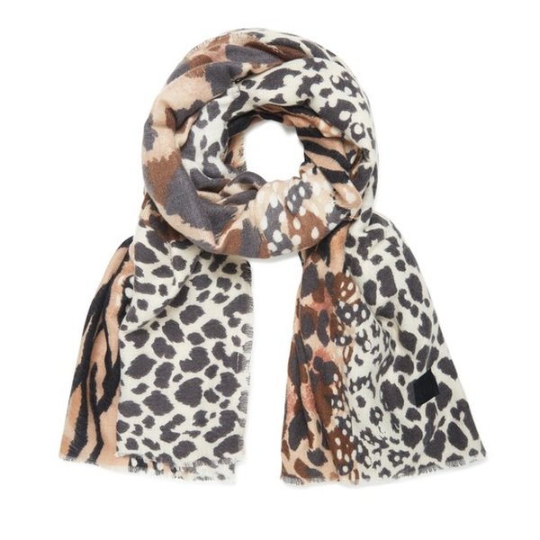 Desigual Animal patch bufanda sál 21WAIA29