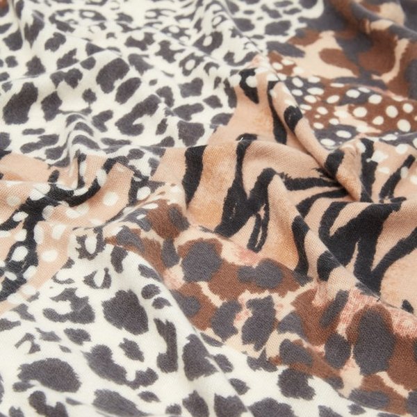 Desigual Animal patch bufanda sál 21WAIA29