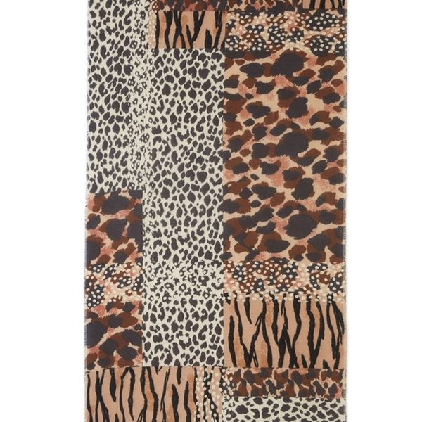 Desigual Animal patch bufanda sál 21WAIA29