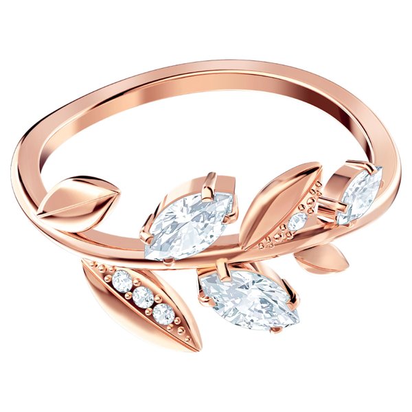 Swarovski Mayfly rozé gyűrű kristályokkal 