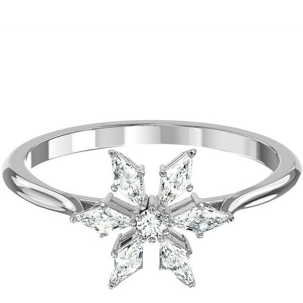 Swarovski Mágikus hópehely ezüst színű gyűrű 