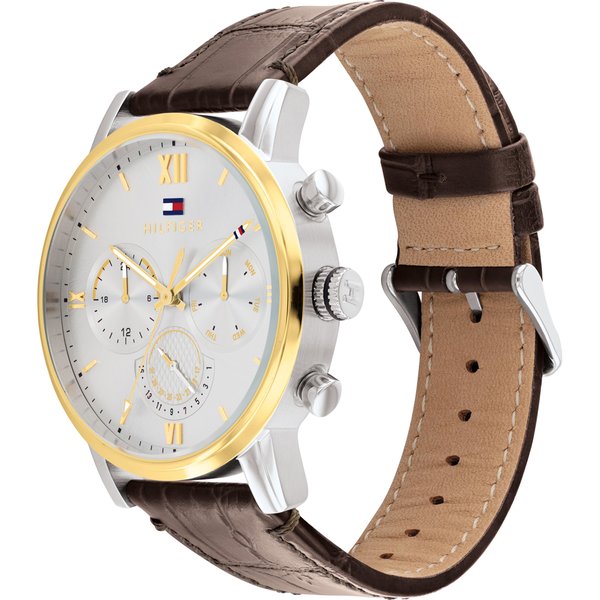 Tommy Hilfiger Sullivan barna bőr szíjas férfi óra 1791884