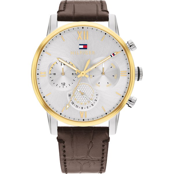 Tommy Hilfiger Sullivan barna bőr szíjas férfi óra 1791884