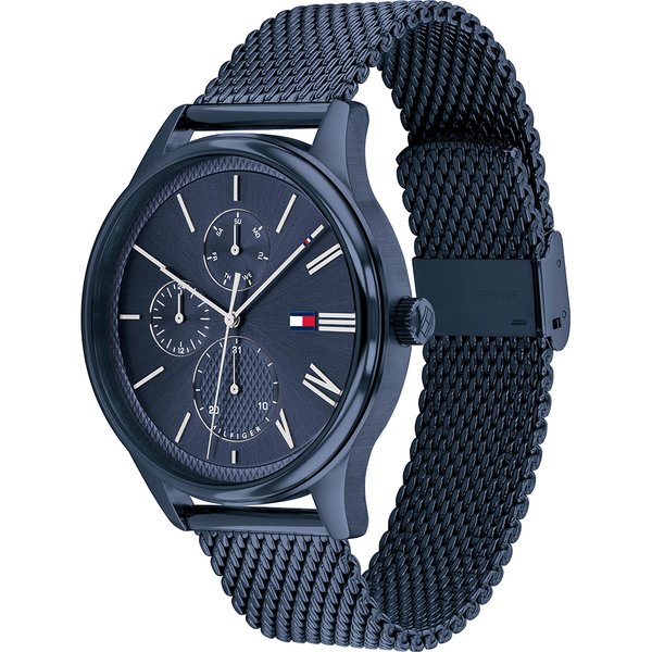 Tommy Hilfiger Damon acélkék férfi óra 1791872