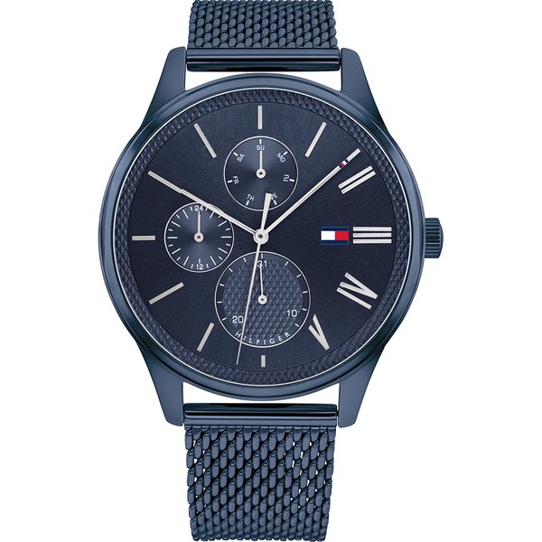 Tommy Hilfiger Damon acélkék férfi óra 1791872