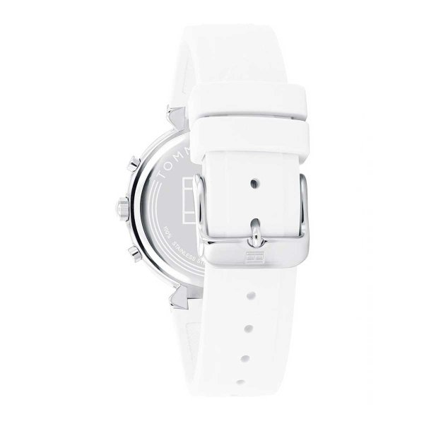 Tommy Hilfiger Ivy fehér szilikon szíjas női óra 1782342