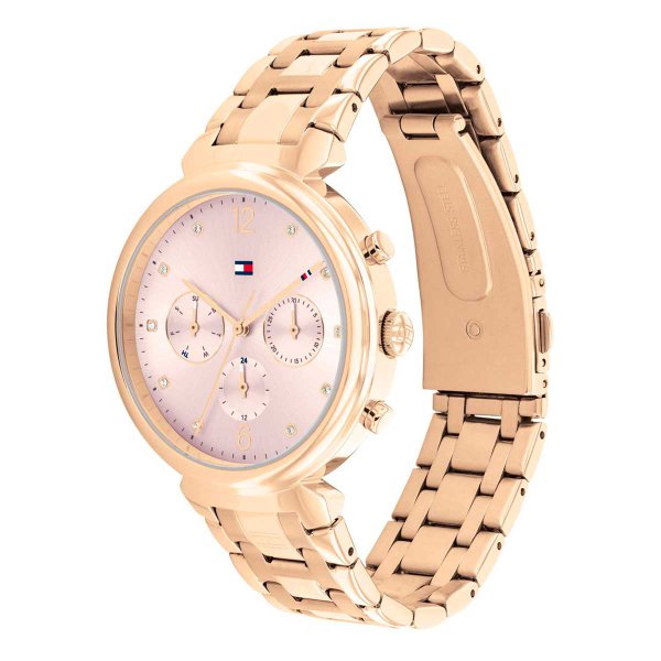 Tommy Hilfiger Ivy rozé női óra kristályokkal 1782345