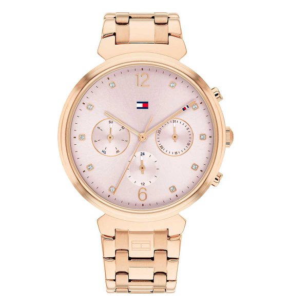 Tommy Hilfiger Ivy rozé női óra kristályokkal 1782345