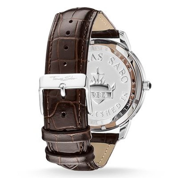 Thomas Sabo Barna bőr szí­jas férfi óra WA0151-244-201