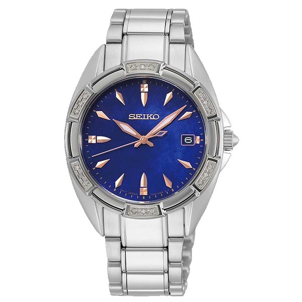 Seiko Fémcsatos  diamond női kvarc óra SKK881P1