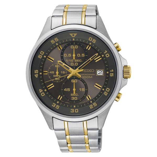 Seiko Chronograph férfi kvarc óra stopper funkciókkal SKS631P1