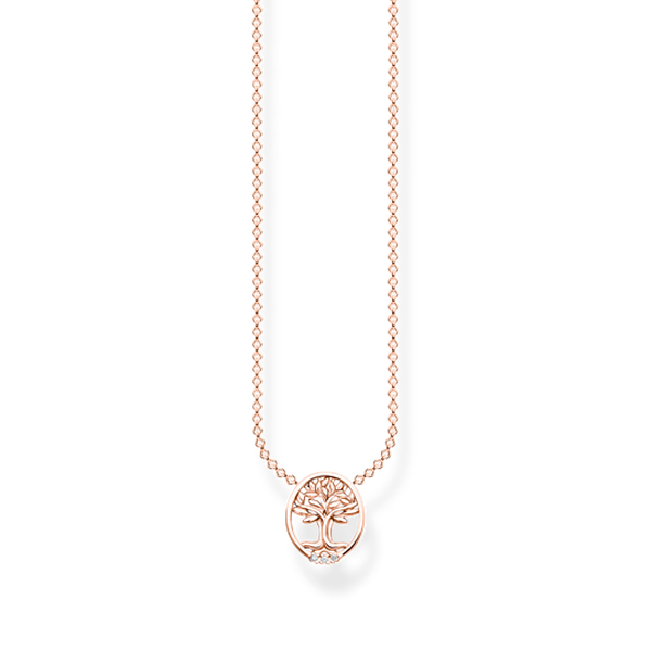 Thomas Sabo Rozé nyaklánc családfa medállal KE2126-416-14-L45V