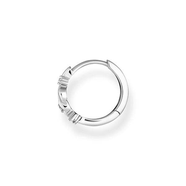 Thomas Sabo Bájos levelek fél pár ezüst karika fülbevaló CR681-051-14