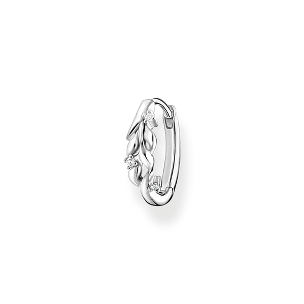 Thomas Sabo Bájos levelek fél pár ezüst karika fülbevaló CR681-051-14