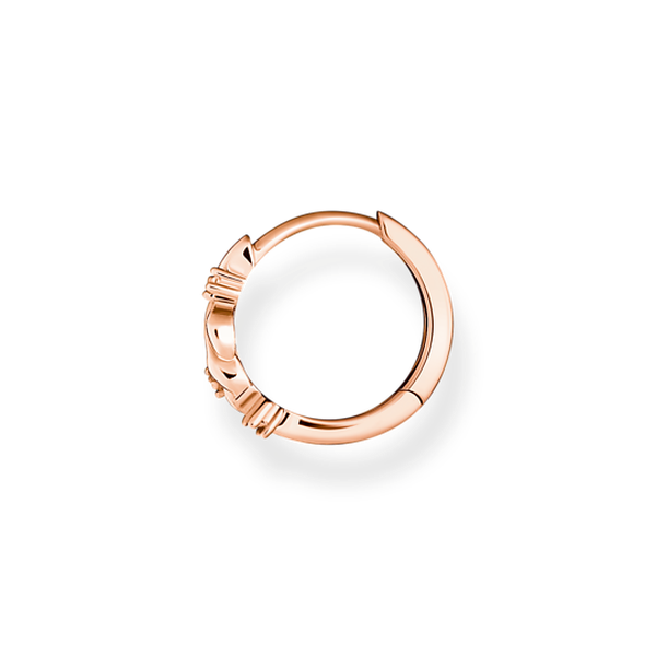 Thomas Sabo Bájos levelek fél pár rozé karika fülbevaló CR681-416-14