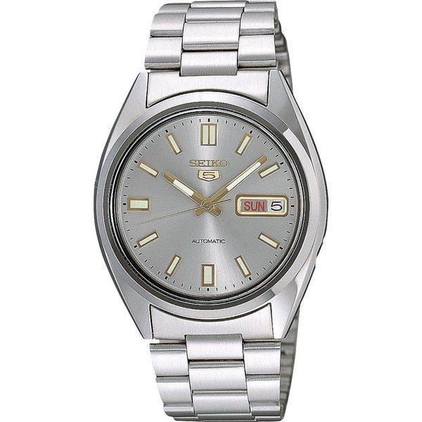 Seiko SEIKO 5 szürke számlapos automata férfi óra SNXS75