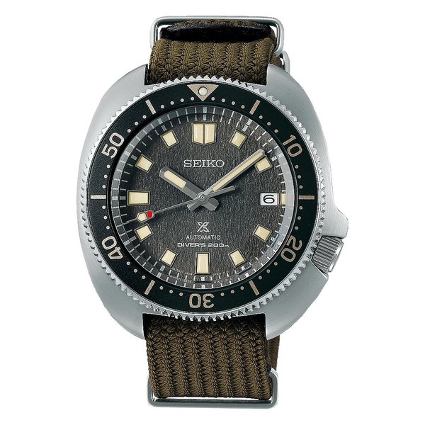 Seiko Prospex barna nato szíjas automata férfi óra SPB237J1